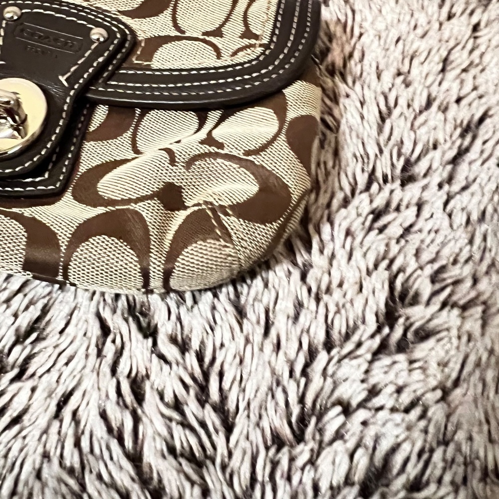 Coach Canvas Wristlet - Picture 4 of 11